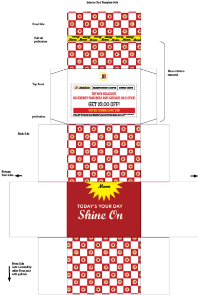 Custom Patterns created for Jimmy Dean